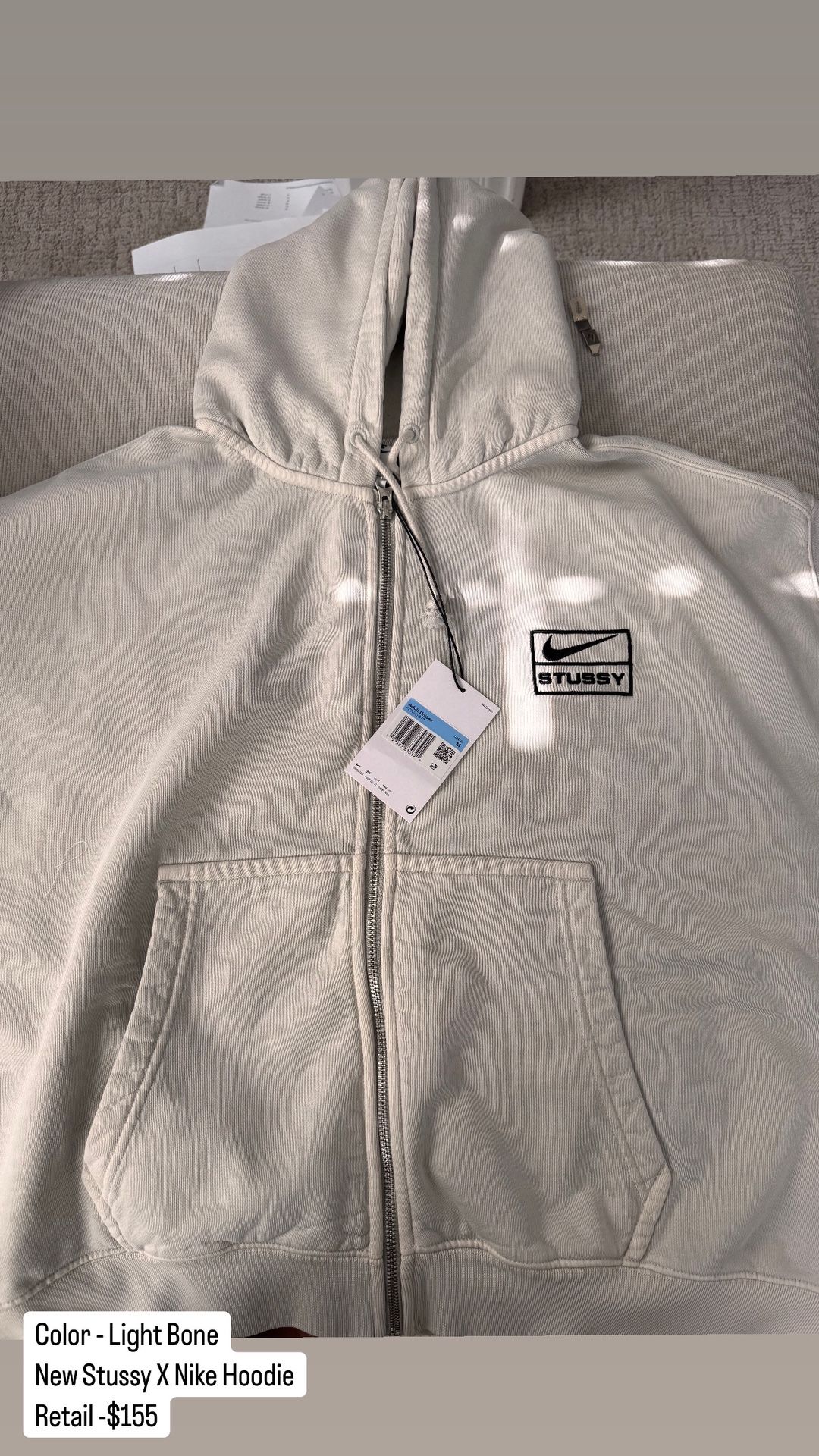 Stussy x Nike Lightbone Hoodie Sweater for Sale in Walnut Creek