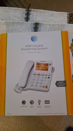 AT&T CL4940 Corded Answering System