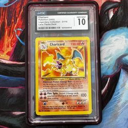Charizard Legendary Collection CGC 10