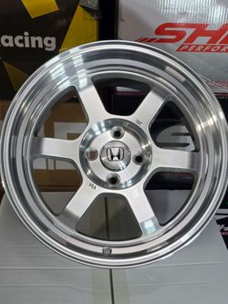 16x8.0 NEW MST TIME ATTACK WHEELS/RIMS. 4X100