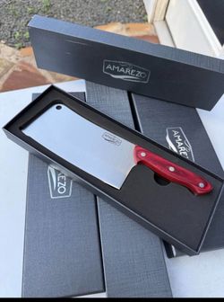 Professional chef meat cleaver bone chopper