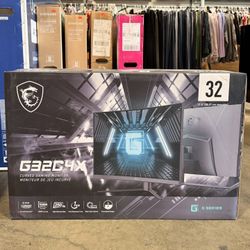 MSI G32C4X Curving Gaming 32” Monitor Brand New In Box 