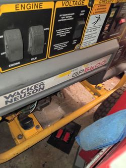 Wacker neuson GP5600