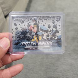 Kenny Pickett Prizm Rookie Prizm Break Football Card/taking Offers