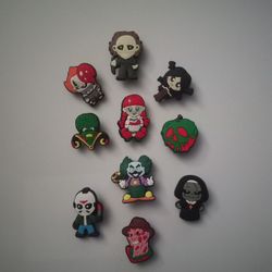 Horror Movies Croc Charms 