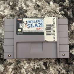 College Slam Super Nintendo Game 
