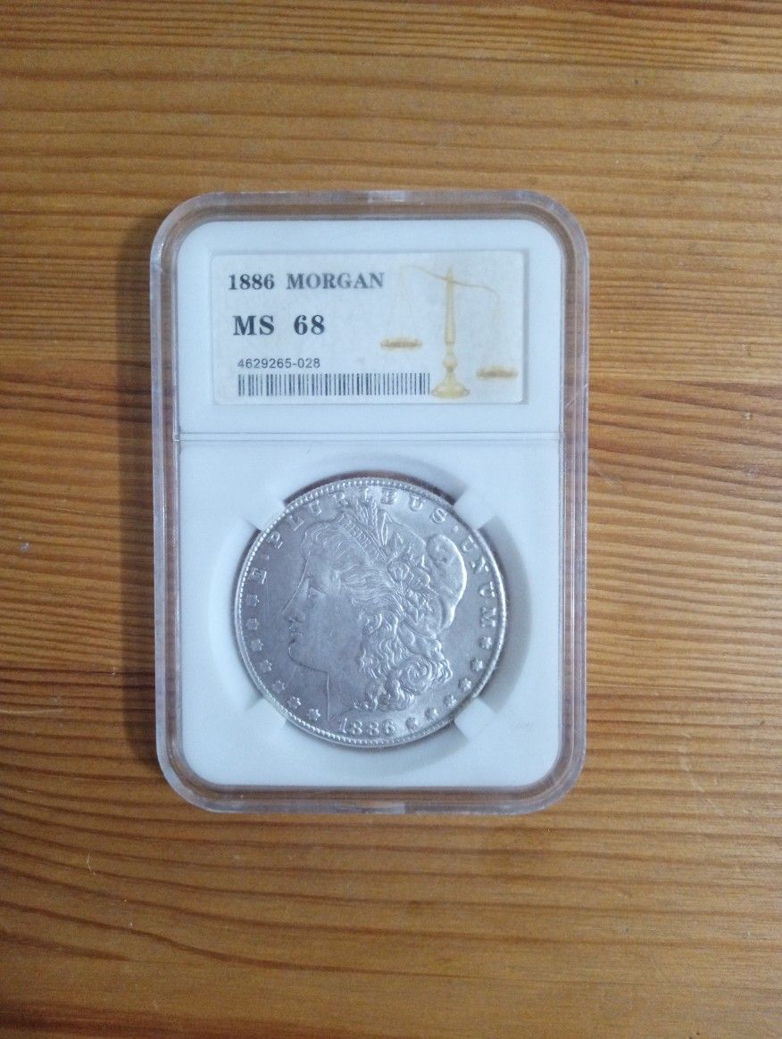 1886 Morgan Silver Dollar