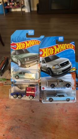 Hot wheels & matchbox Optimus ,Datsun ,ford f150 ,64 Lincoln
