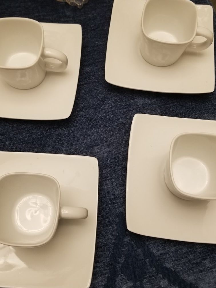White Esspreso Cup Set