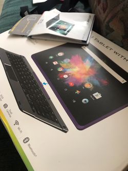 Tablet with keyboard