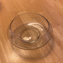 Small Glass Candle Holder