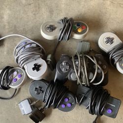 3rd Party Nes SNES Ps2 Controllers