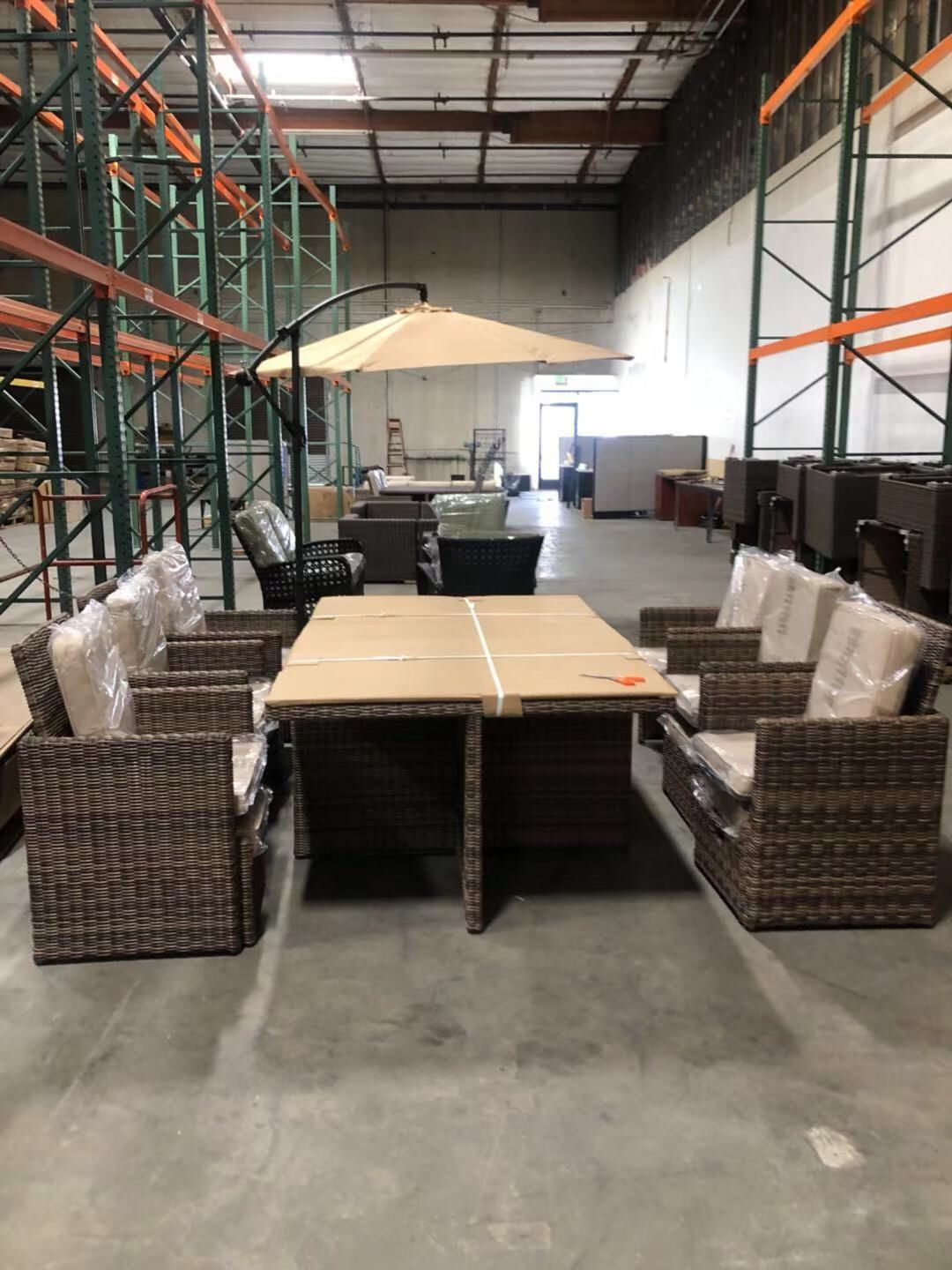 11 set outdoor dining table—-on sale!!!