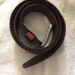 Belt Genuine Leather 42” Brown New