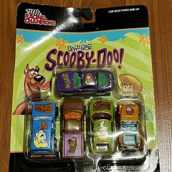 SCOOBY-DOO DIECAST CAR SET OF 4CARTOON NETWORK 2000 RACING CHAMPIONS