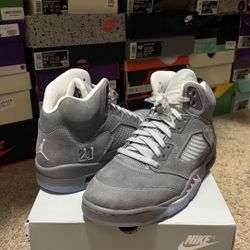 Jordan 5 Wolf Grey 10.5 M