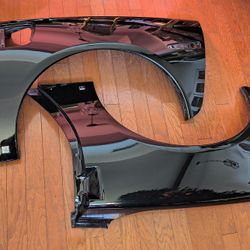 C6 Corvette Black Quarter Panels