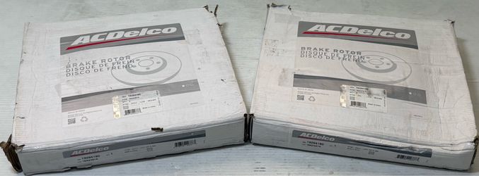 Set of 2 ACDelco OEM Front Disc Brake Rotors 18A2497A for Chevrolet, GMC, Buick GM 1(contact info removed)