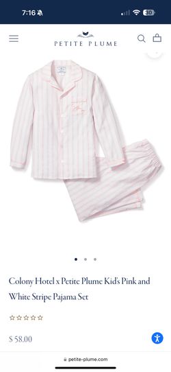 Toddler Girls X The Colony Hotel Pajama Set