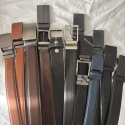 Men’s Leather Belts 32-36