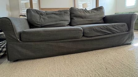 FREE Pottery Brand Grand Sofa Roll Arm