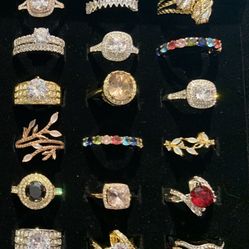 Fashion Jewelry Rings (by Piece Or Wholesale)