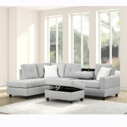 Sectional Sofa Couch NEW 