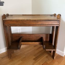 Antique School Desk