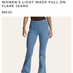 Pull On Flare Jeans Wrangler 