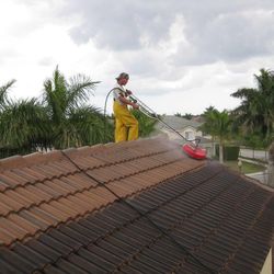 Roof,patio,driveway.