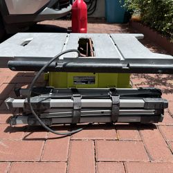 Ryobi Table saw with stand