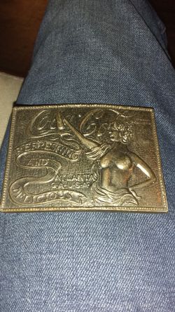 CocaCola Belt Buckle very old