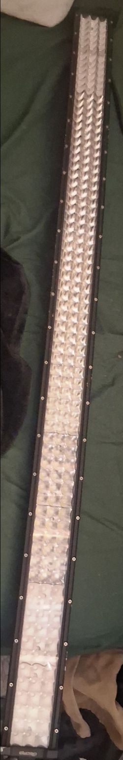 48" light bar with 3 rows curved