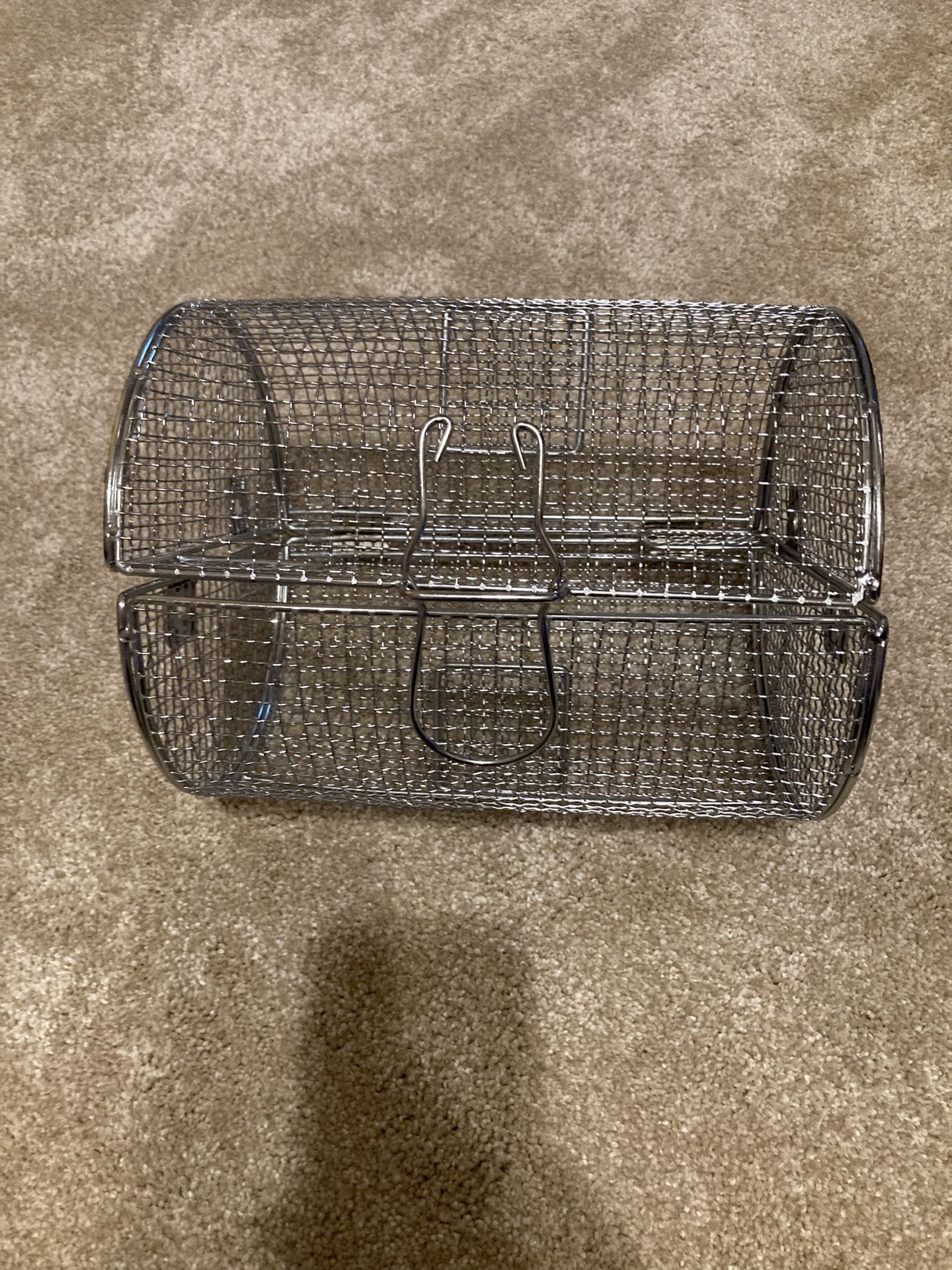 GEORGE FOREMAN Jr ROTISSERIE GRILL BARREL BASKET Never Used