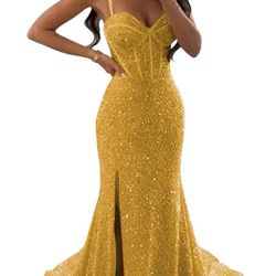 Mermaid Sequin Dress  