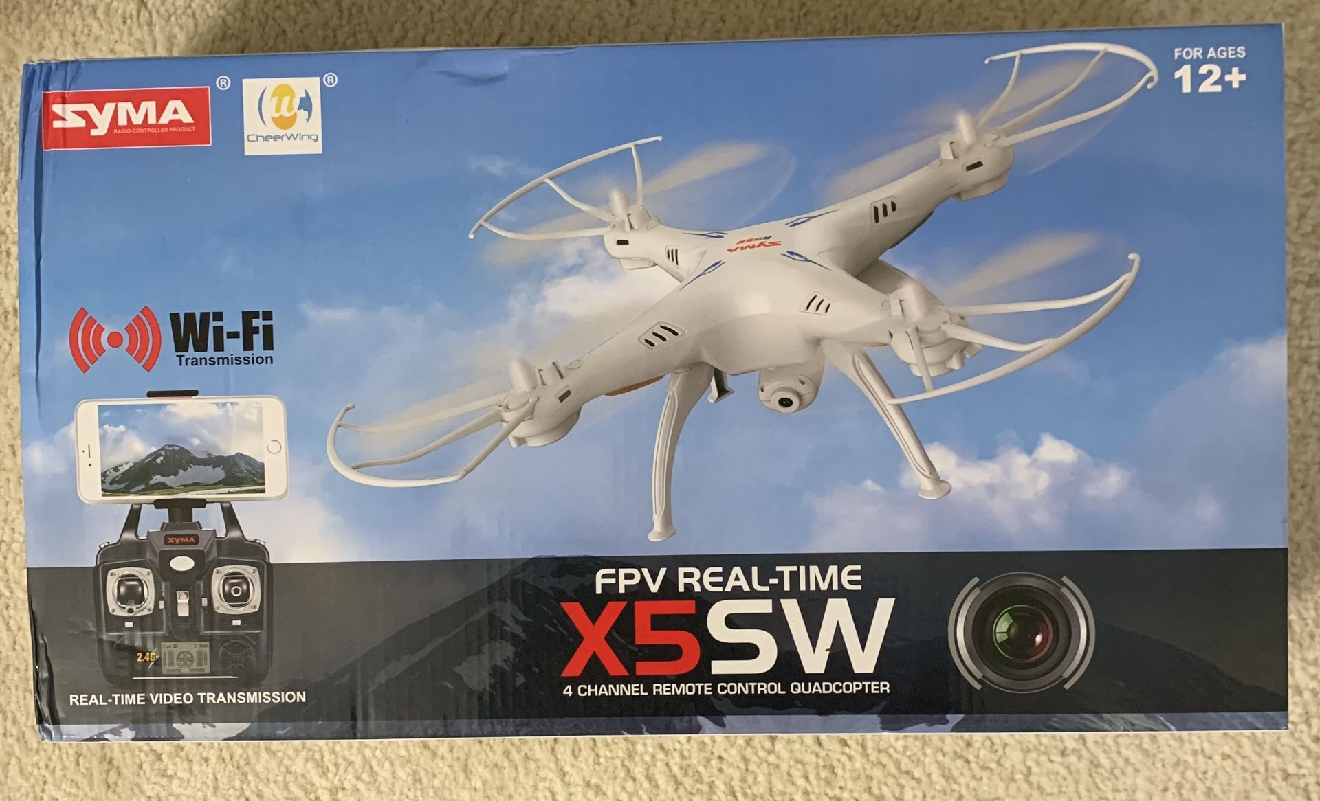 Syma X5SW 4 Channel Remote Control Quadcopter Drone