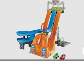 Hot wheels slide racing fun