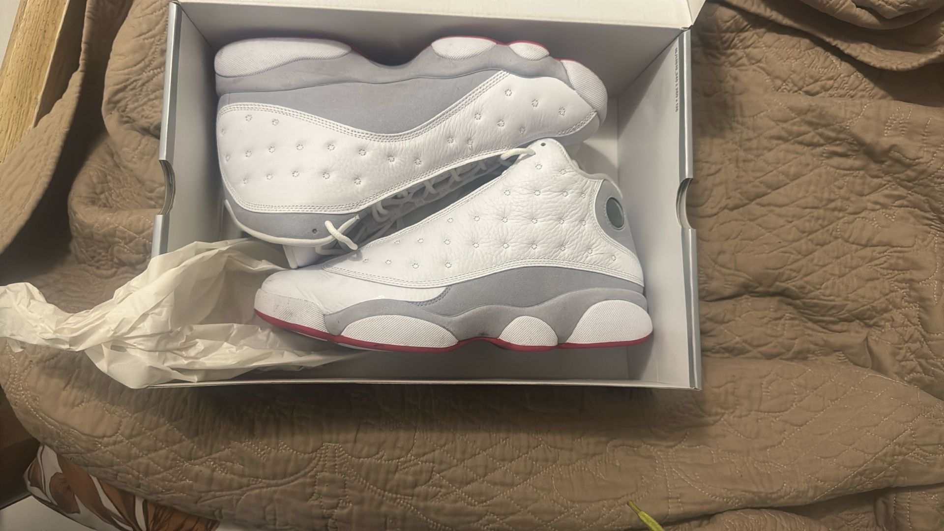 Jordan 13 Retro Wolf Gray 