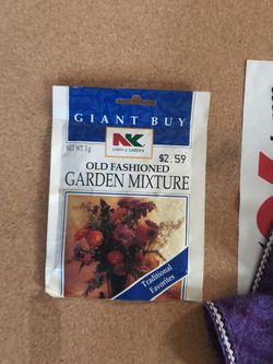 Old fashioned garden mixture
