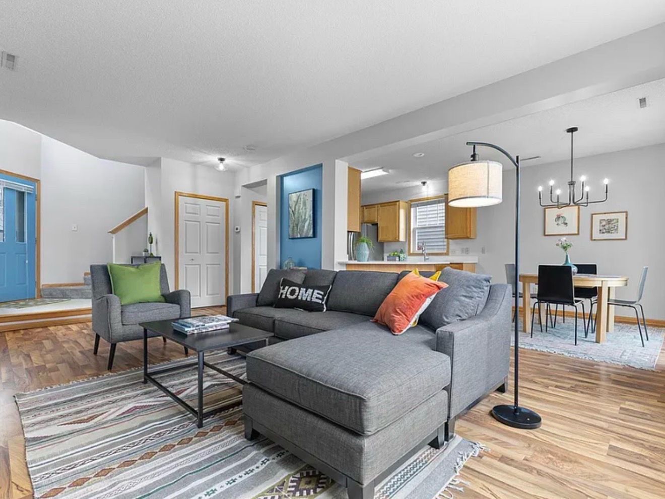 Dark Grey Sectional