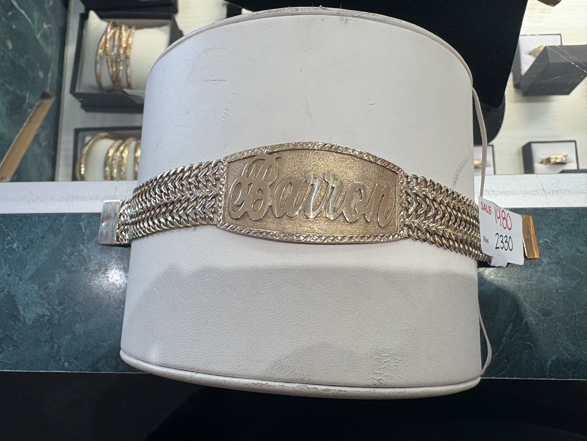 ID Bracelet 10k Gold 