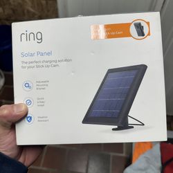 Solar Panel For Ring
