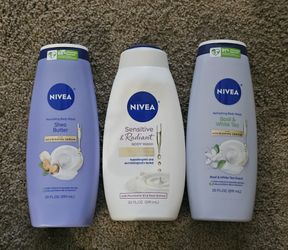 Three Women's Nivea Body Wash
