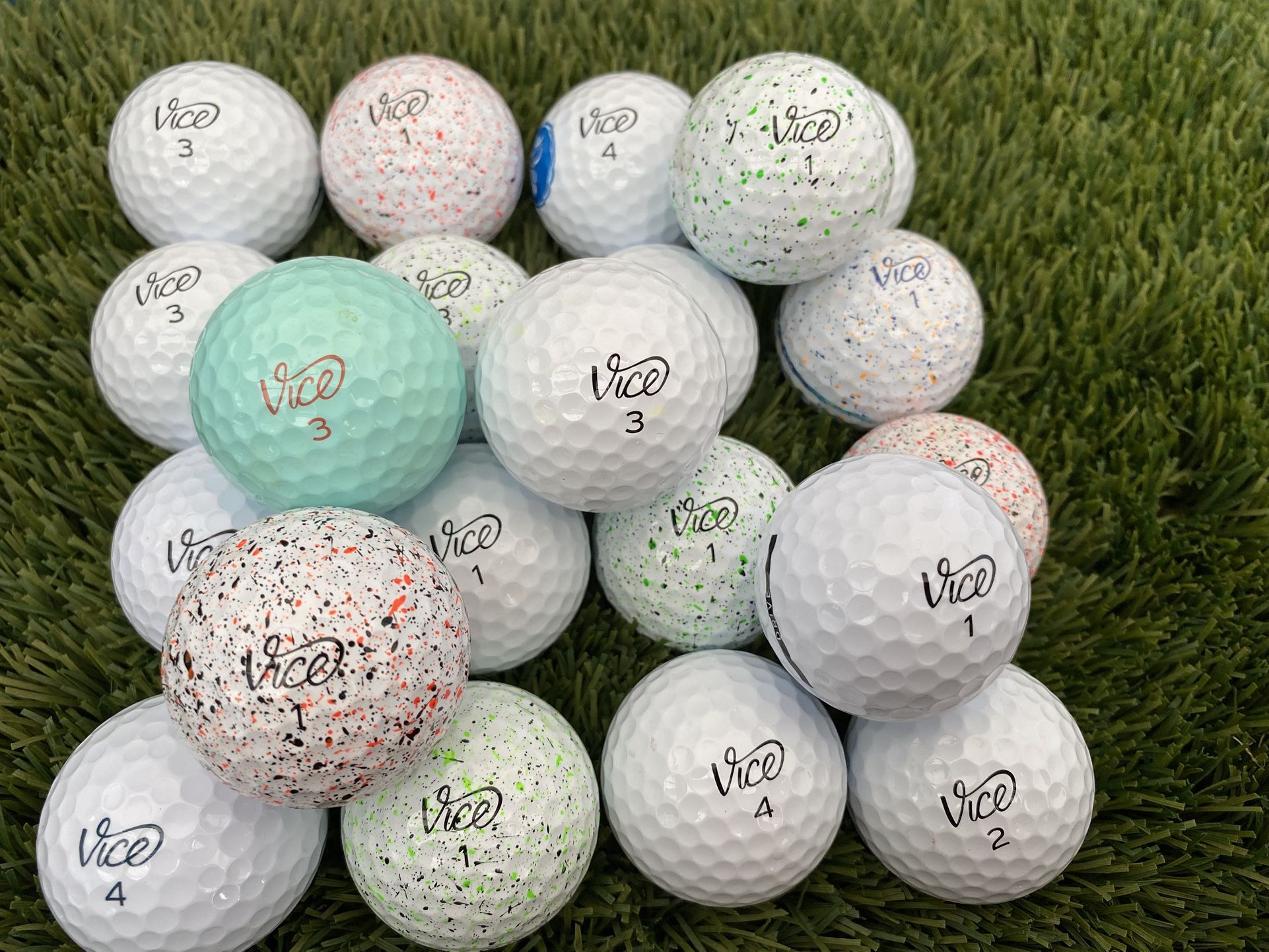 21 Vice Golf ⛳️ Balls