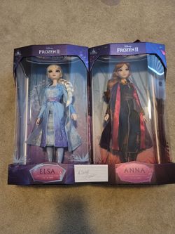 Frozen 2 - Limited Edition 17" Collectors Dolls [Elsa +Anna]