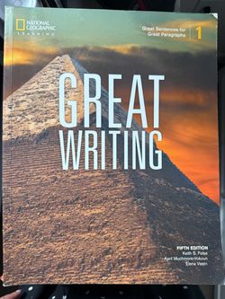 Great Writing 1 Textbook Fifth Edition