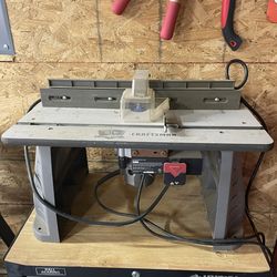 Craftsman Router Table