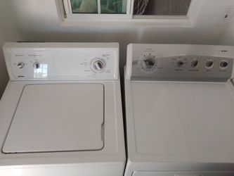 Washer and dryer Kenmore