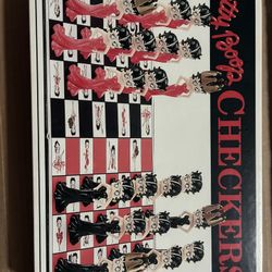 Betty Boop Checkers Game 