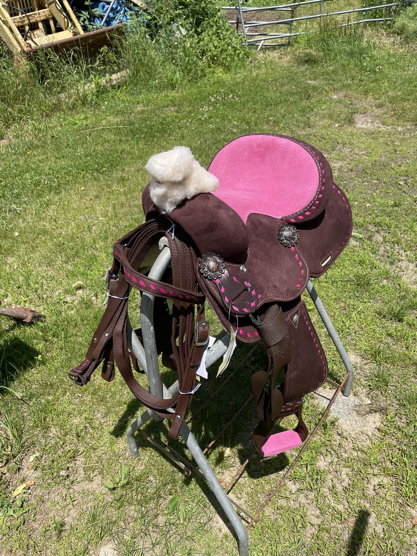 Pony Saddle Packages 10 In Suede Seats